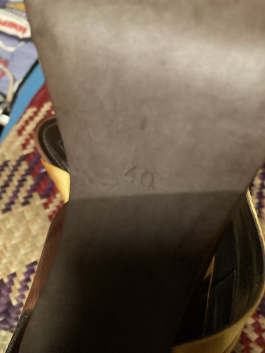 Sandalias salto de senhora 40