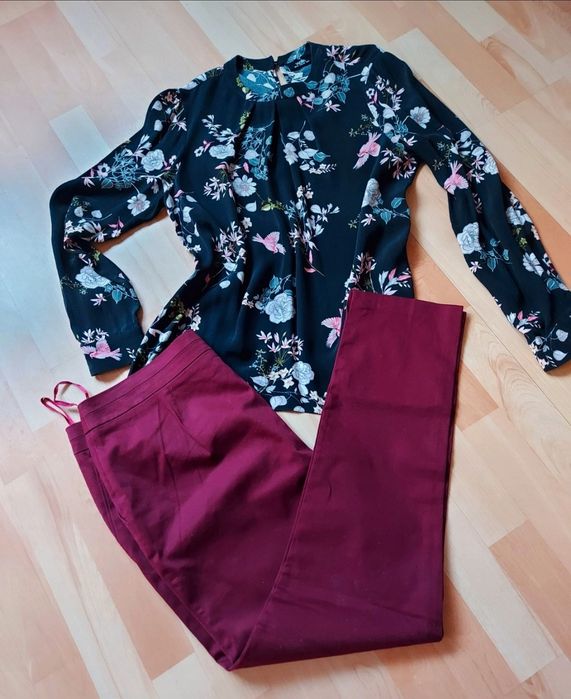 Zalando-Wallis bluzka/koszula damska w koliberki.