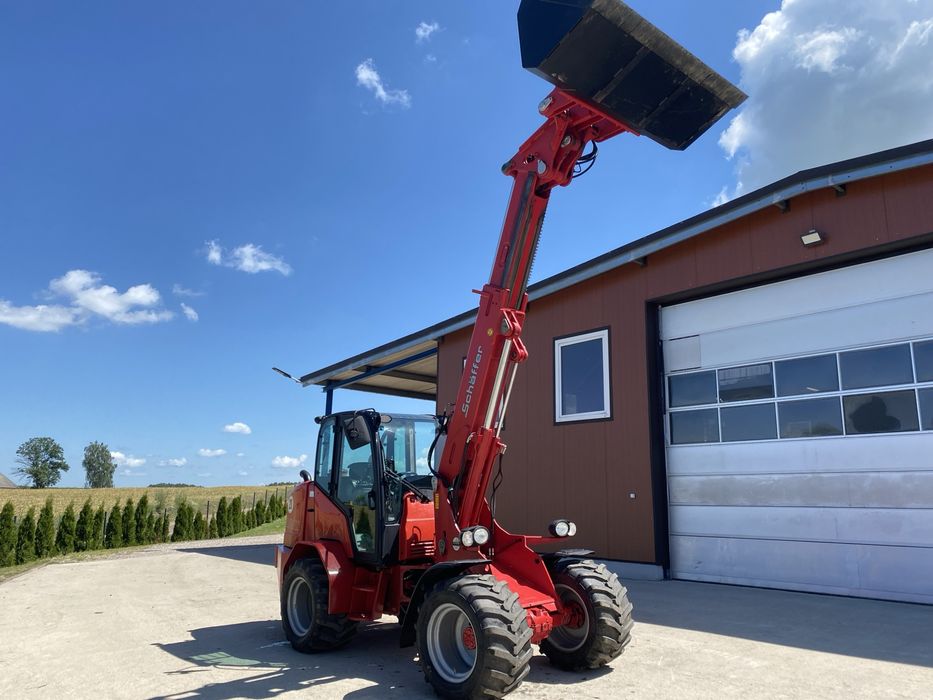 ŁADOWARKA TELESKOPOWA SCHAFFER 6390T TURBO Łyżka euroramka weidemann jcb atlas giant O&K teleskop