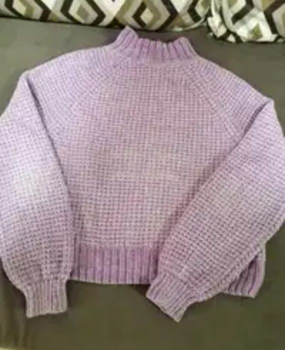 Кофта тепла фіолетова