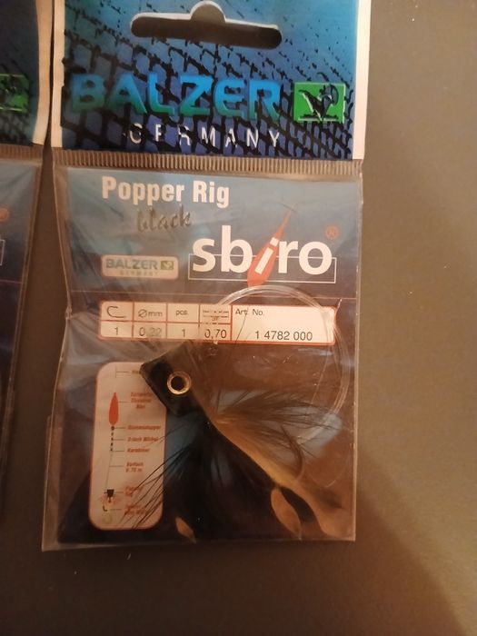 5 nowych zestawów wędkarskich balzer popper rig