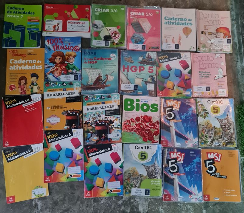 Vendo livros escolares