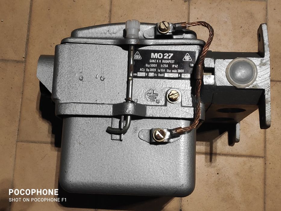 Stycznik trójfazowy sterowanie MO 27