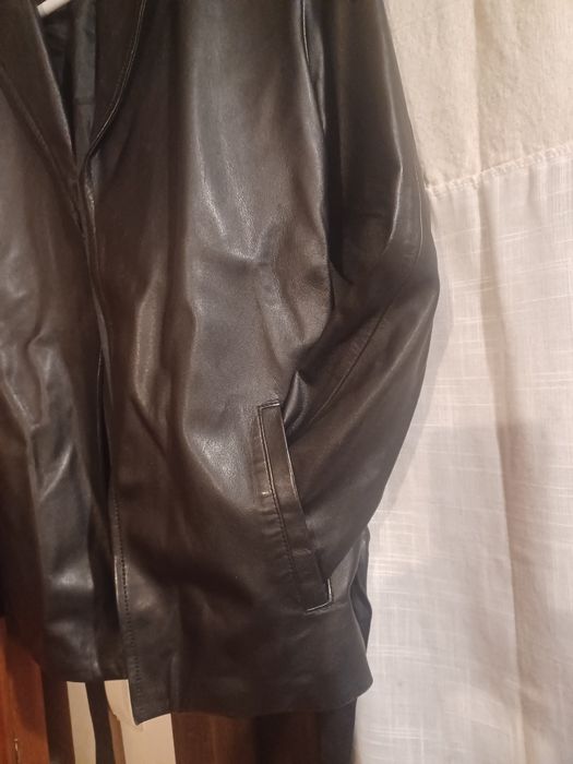 Casaco de senhora em couro