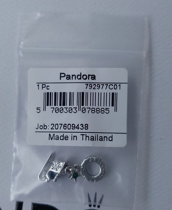 Pandora Charms-Zawieszka Świąteczne Sanie Sanki 2023