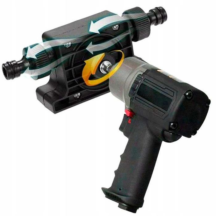 Pompka na WIERTARKĘ WKRĘTARKĘ POMPA do WODY i Płynów Cieczy Wydajna