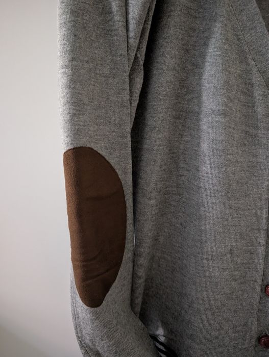 Kardigan damski Pull&Bear r. M, brązowe łaty!