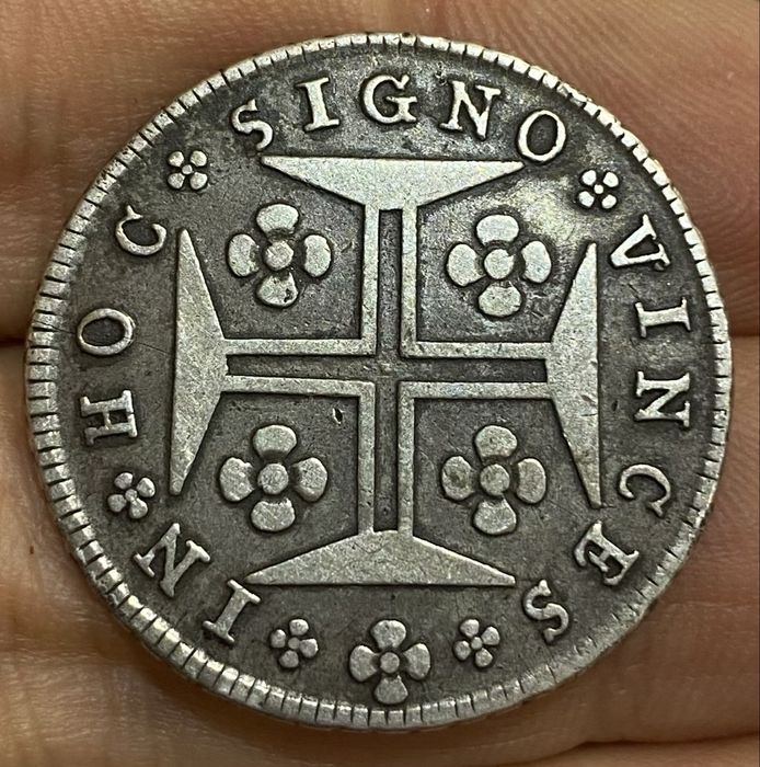 Moeda 1900 - D. Maria/Pedro III - 12 Vintens (240 Reis)1785 RARA
