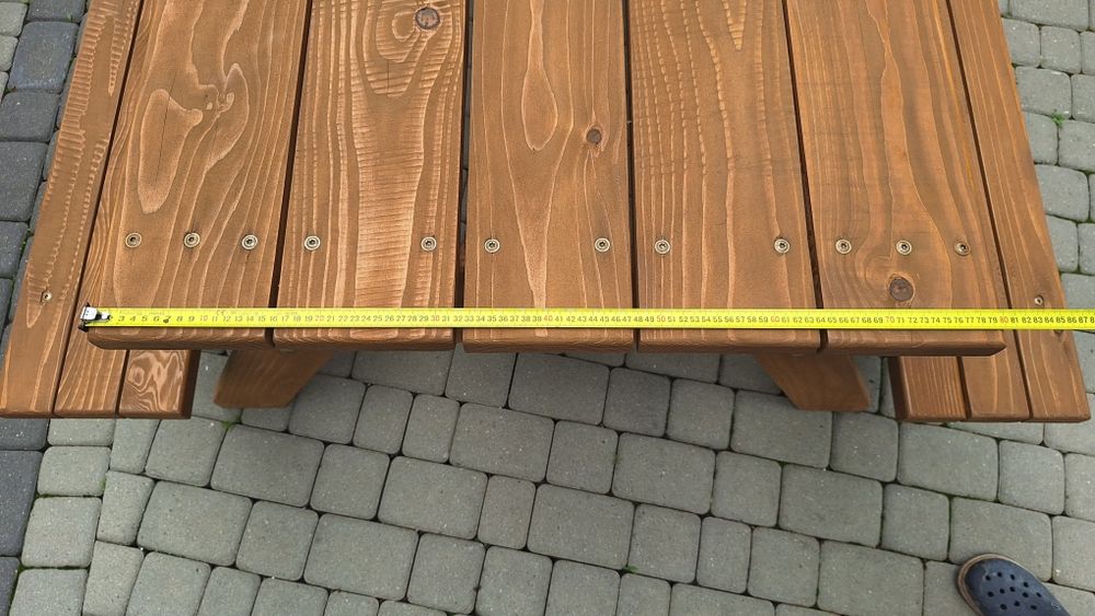 Stół piknikowy ogrodowy