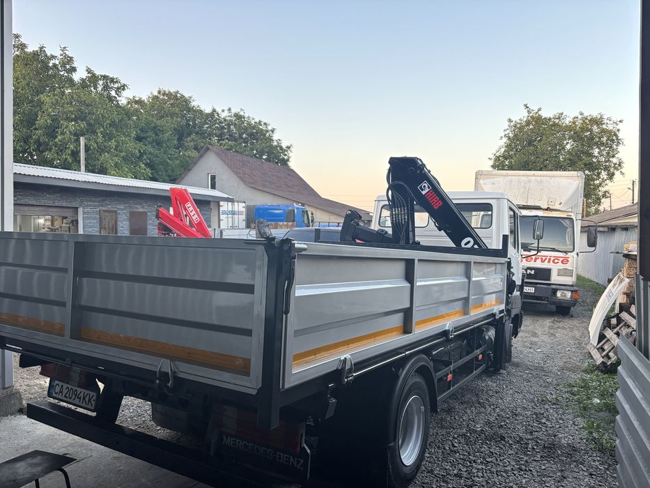 Самоскид самосвал кран маніпулятор під ключ переобладнання