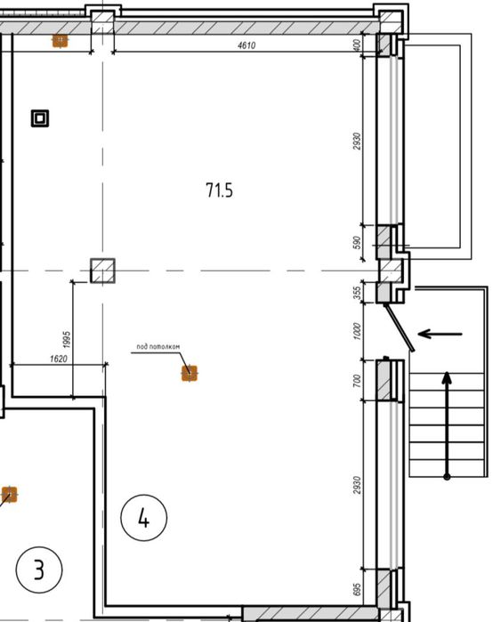 Commercial real estate at st. Kulikovo pole pl Oktyabrskoy revolyutsii pl (area 60 m²) - Atlanta.ua - photo 5