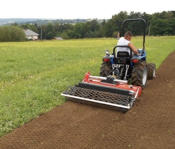 Usługi glebogryzarką, koszenie traw nieużytków