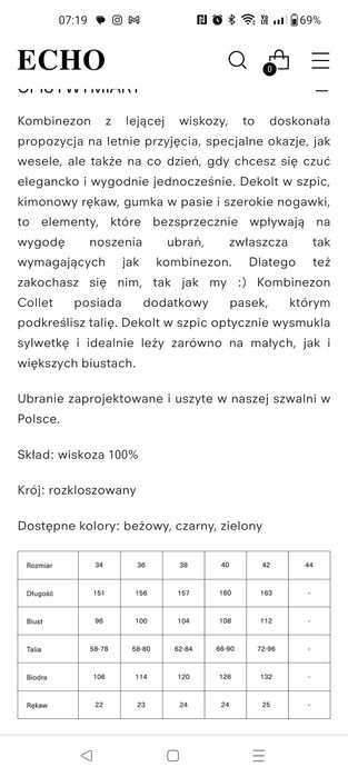Kombinezon Collet ECHO