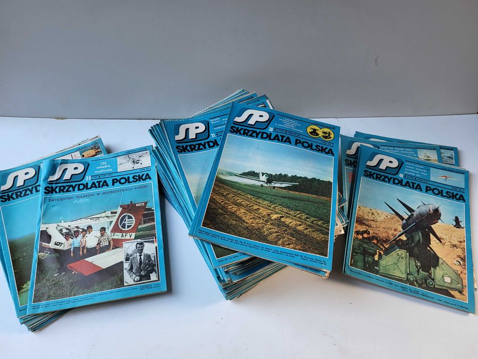 Stare Gazety 1982-86 Skrzydlata Polska PRL