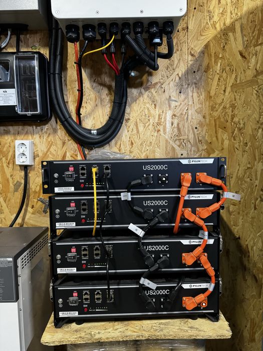 Lifepo4 акумулятори Pylontech 2000c