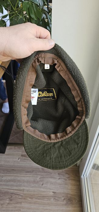 Laksen czapka myśliwska z daszkiem Gore-Tex rozmiar L ochrona uszu