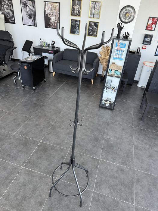 Cabide bengaleiro Preto 181 cm NOVO