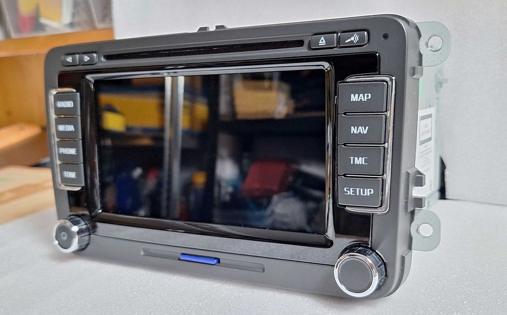 Radio RNS 510 DAB+ LED SSD Skoda COLUMBUS Kod, Mapy, GW 6