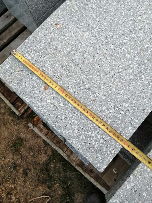 Zestaw Stół Betonowy Plus Ławki