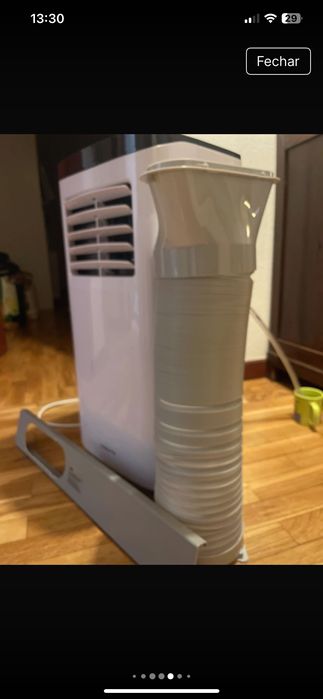 Ar condicionado e desumidificador