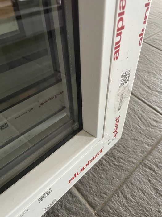 Okno PCV 125x126 białe NOWE Z RABATEM -50%