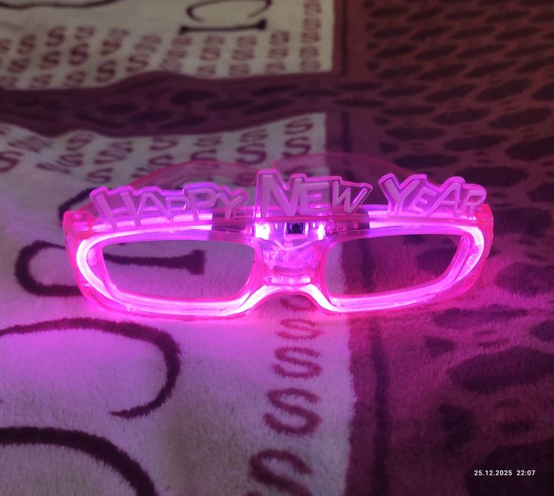 Окуляри з підсвічуванням, неонові окуляри для вечірок