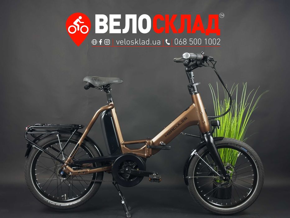 Велосипед вживаний електро 20" Hercules Rob Fold F5 2023