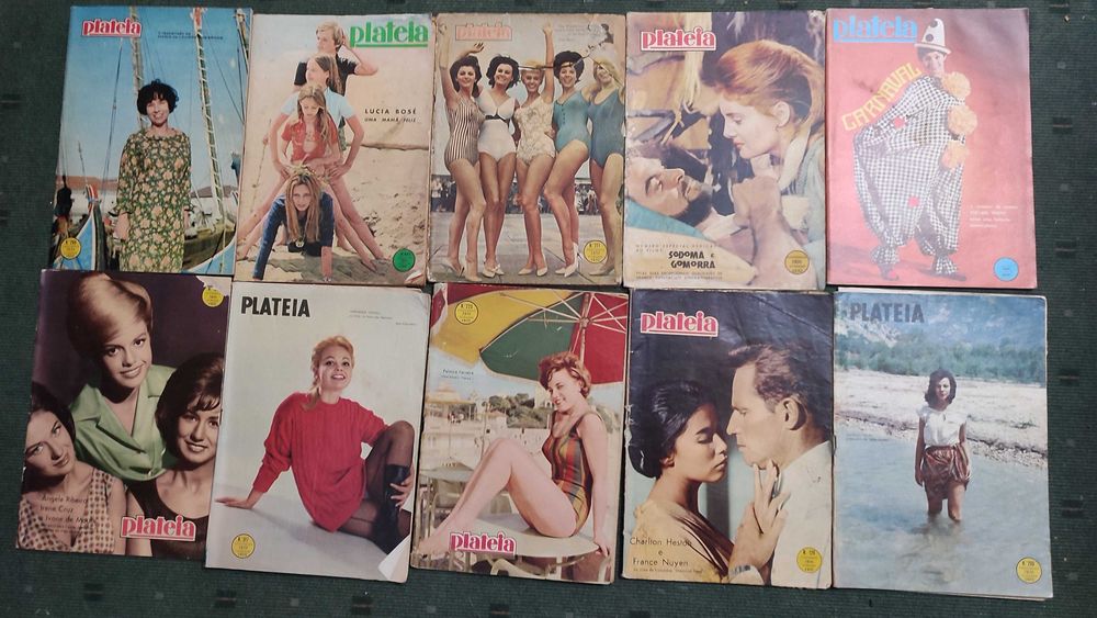 Lote 66 Revistas Plateia