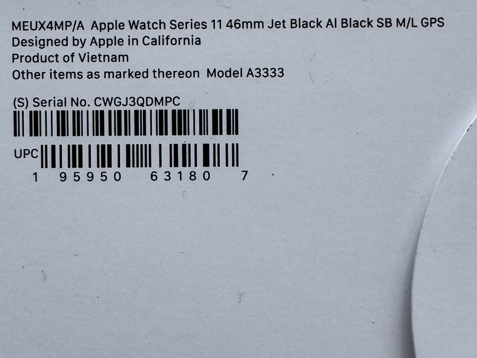 Apple Watch series 11, 46mm