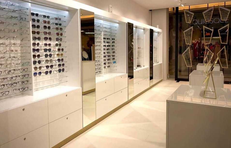 ZABUDOWA sklepowa, salonów optycznych, butków, sklepów odzieżowych itp