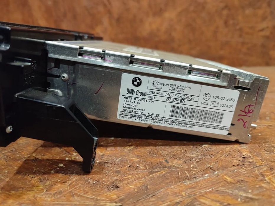 bmw e91 / e90 / e81 / e82 / e84 / e90lci oryginalne radio bmw business