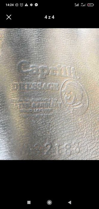 Siodło Caprilli dressage 17"