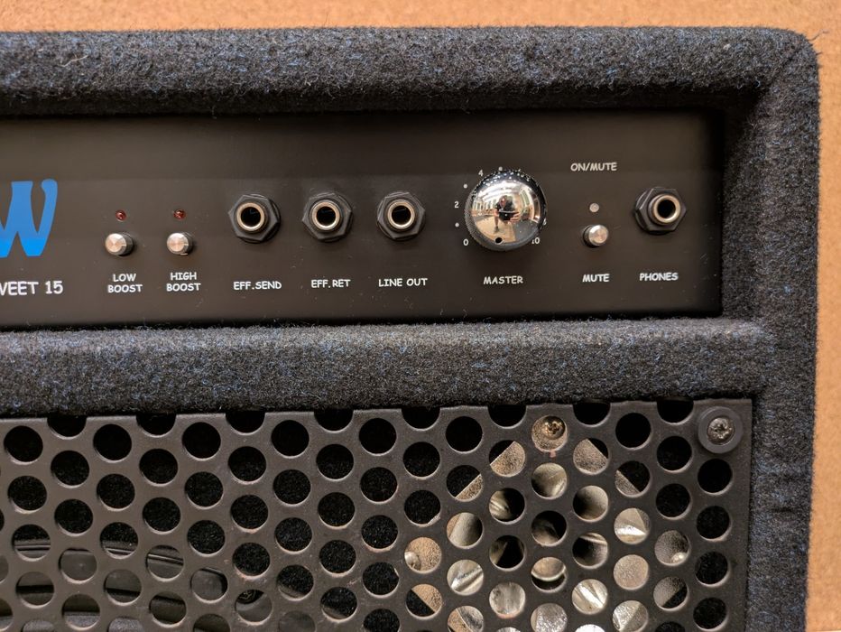 Amplificador de Baixo Warwick Sweet 15 — 1x15" 150W / €225 hoje