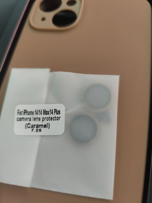 Etui +2razy szkło hartowane i szkiełka na aparaty  iPhone 14 max