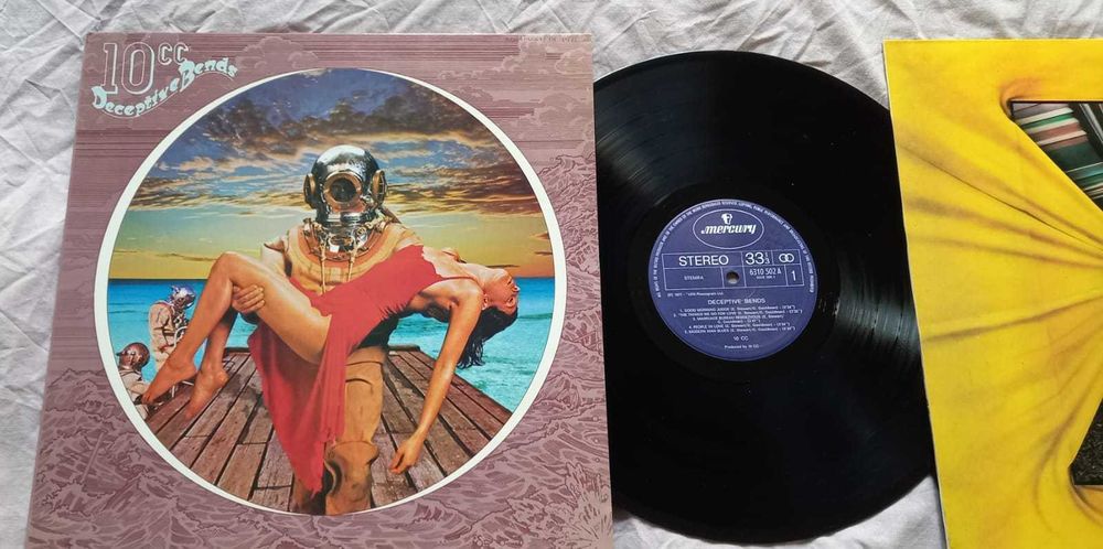 10cc ‎– Sheet Music e Deceptive Bends LP