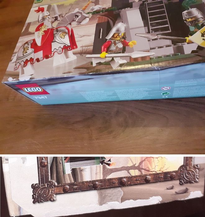 NOWY, niepełny zestaw LEGO kingdoms 7947 prison tower rescue cas442