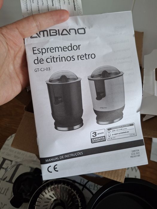 Espremedor de Citrinos AMBIANO (ALDI)