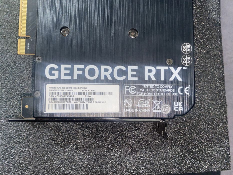VENDO RTX 5050 8gb
