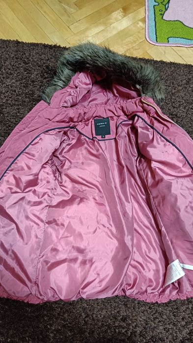 Пухове пальто для дівчинки Name it, 116-122