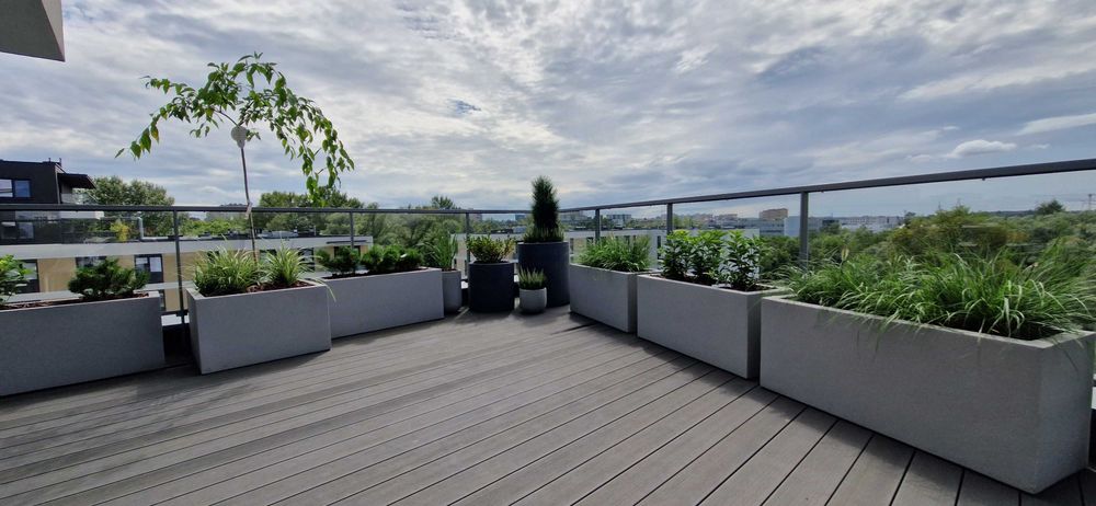 Donica na taras ogród do salonu  całoroczne lekkie !!!