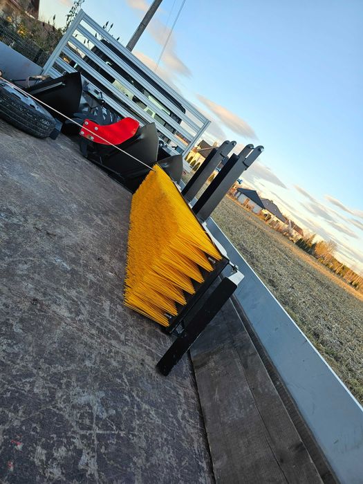 Szczotka Zamiatarka na wózek widłowy widły 1,5 - 3m Dowozimy Cała PL