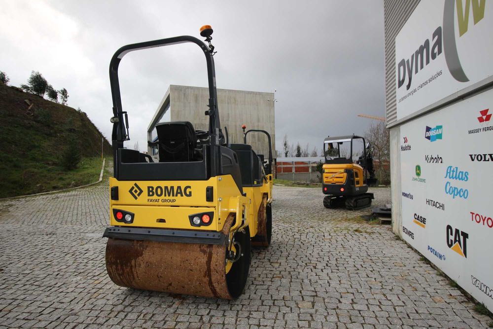Bomag Cilindro Compactador Asfalto Terra 138 AD 5 c novo 4.5 toneladas