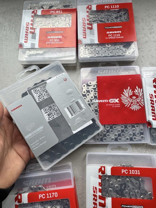 Ланцюги SRAM Shimano цепи