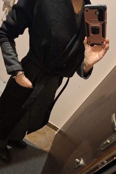 Top Secret r.S płaszcz wełniany