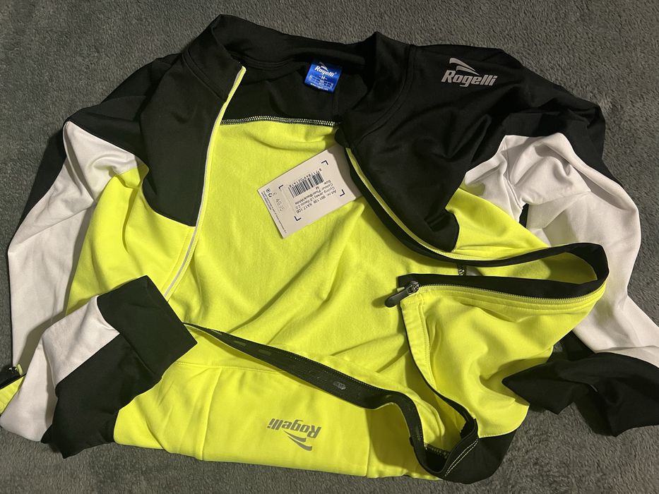 Bluza/koszulka rowerowa/kolarska Rogelli Recco 2.0 LS Jersey