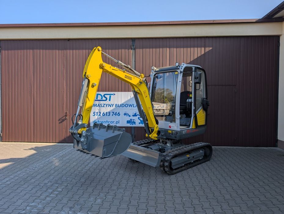 Wynajem minikoparki Wacker Neuson ET24 VDS