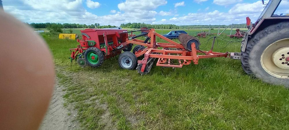 Zestaw uprawowo siewny półzawieszany polonez 3m