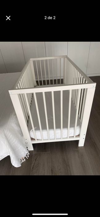 Berço ikea branco