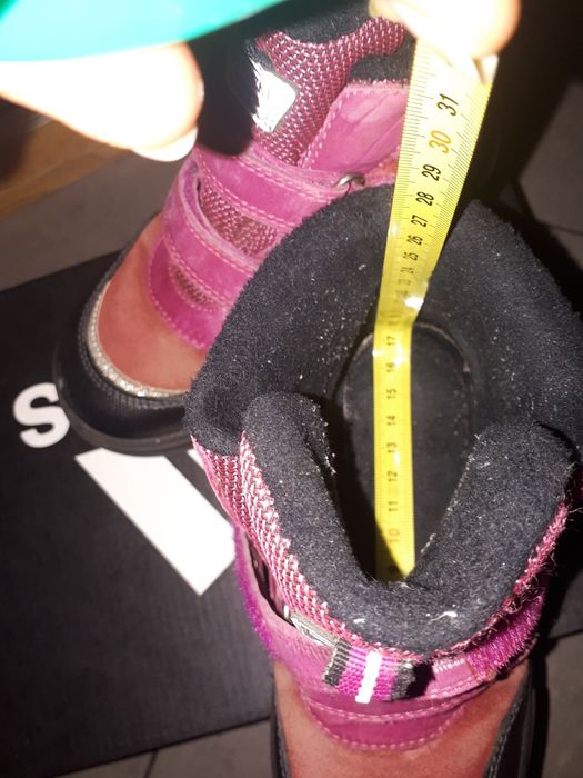 Kozaki dziewczęce skóra r. 27