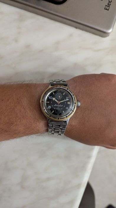 Часы Восток амфибия автоподзавод 200м, годинник вінтажний